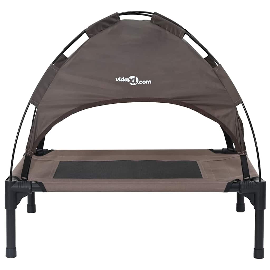 Letto per Cani Marrone 62 x 48 x 61 cm Acciaio — miniatura 4 di 10