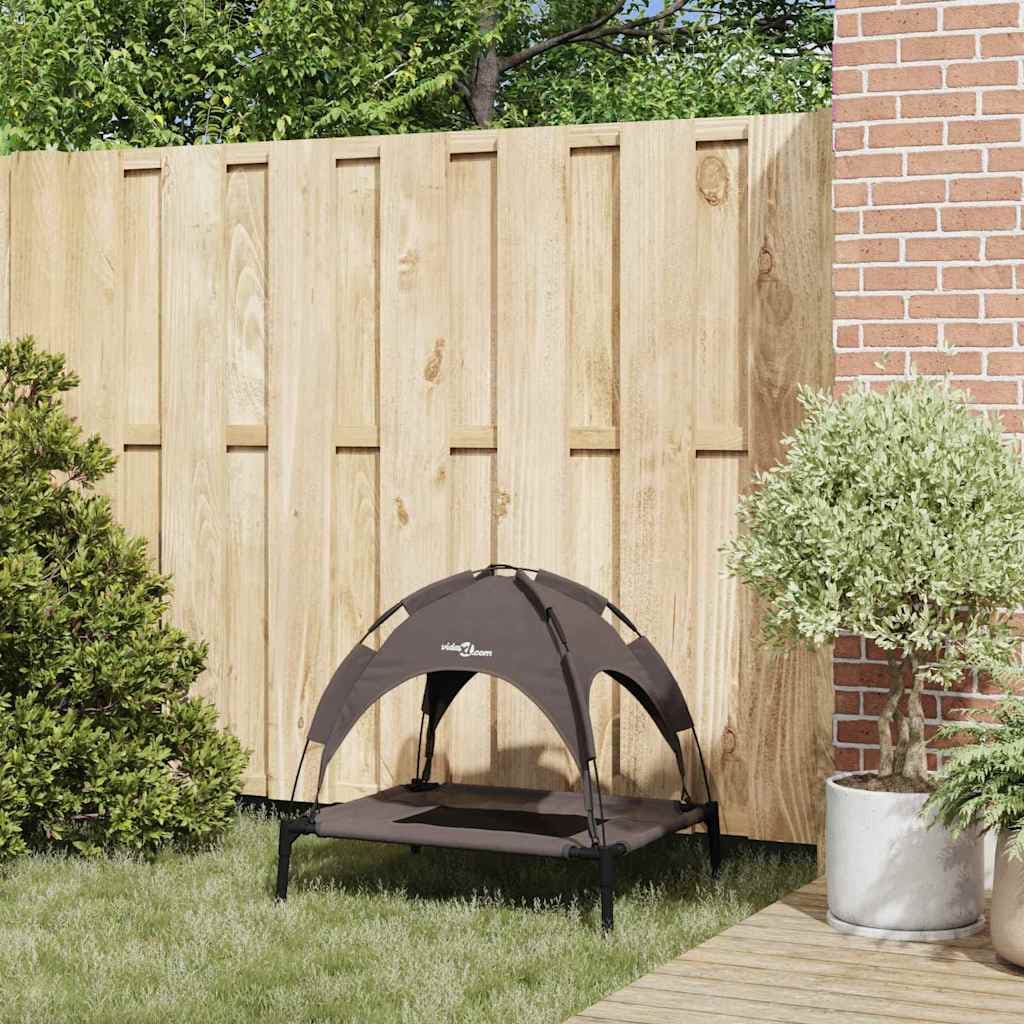 Letto per Cani Marrone 76 x 62 x 70,5 cm Acciaio — miniatura 3 di 10