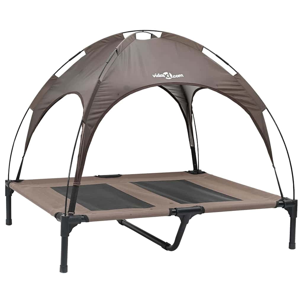 Letto per Cani Marrone 92 x 77 x 82,5 cm Acciaio — miniatura 2 di 10