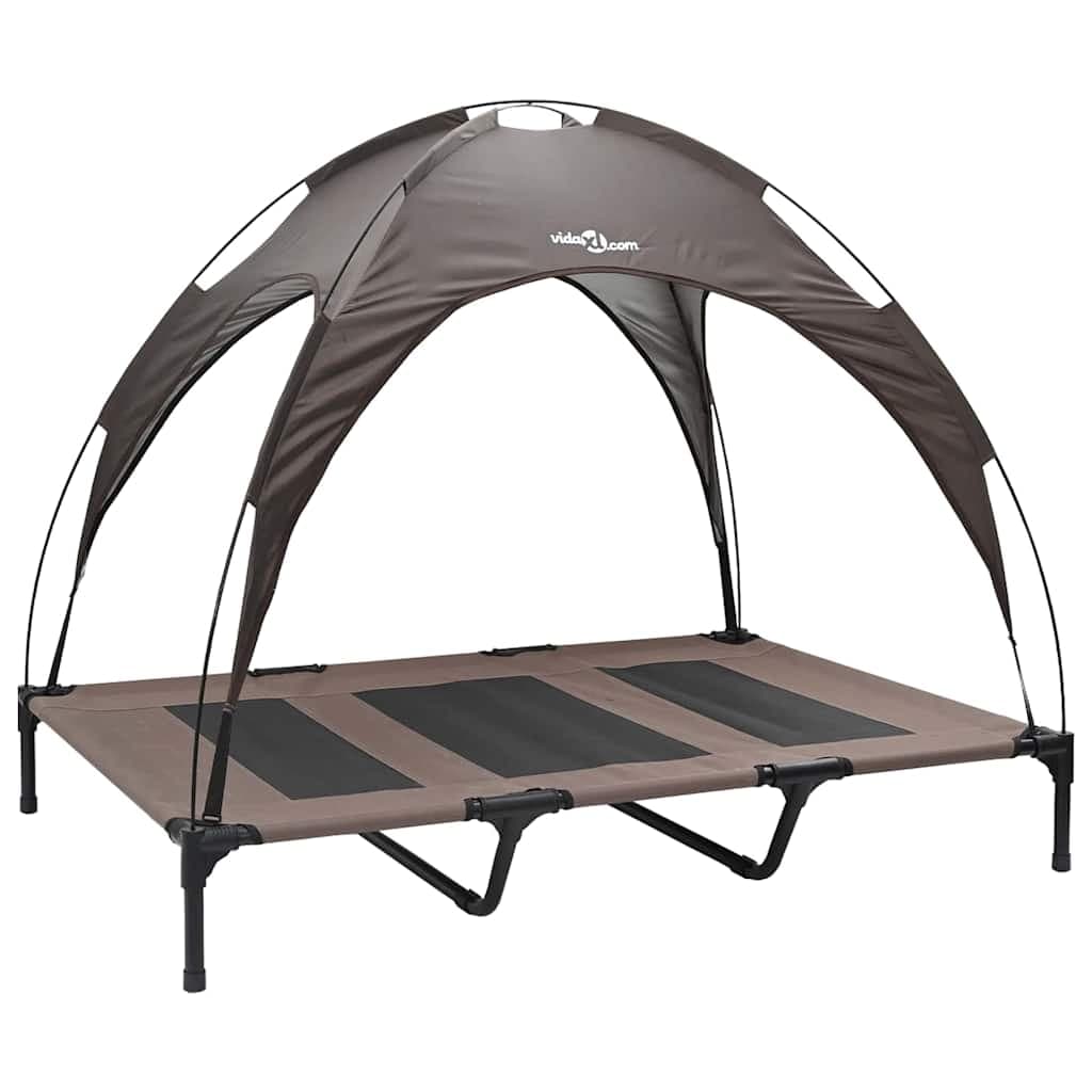 Letto per Cani Marrone 122 x 93 x 106,5 cm Acciaio — foto 2 di 10