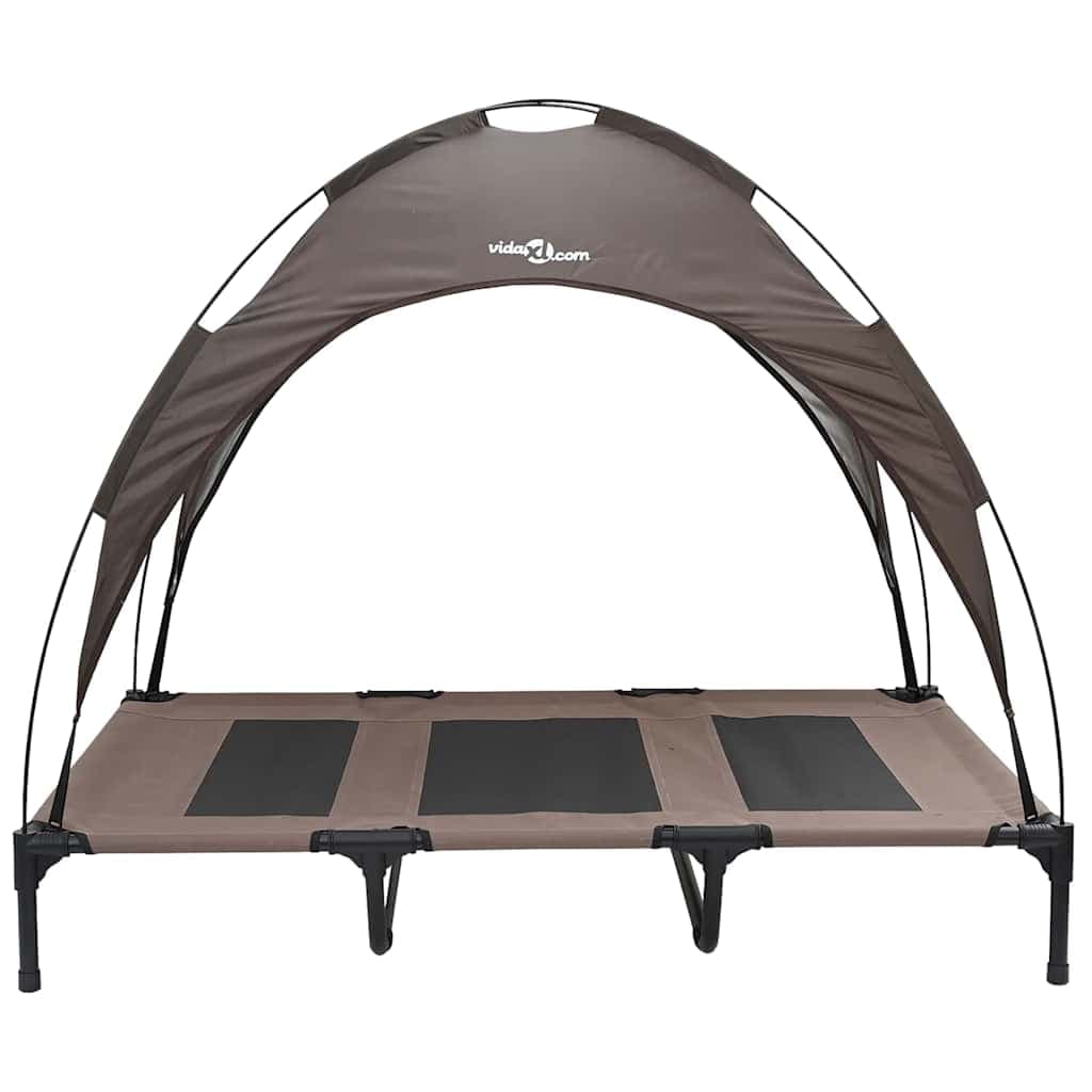 Letto per Cani Marrone 122 x 93 x 106,5 cm Acciaio — foto 4 di 10