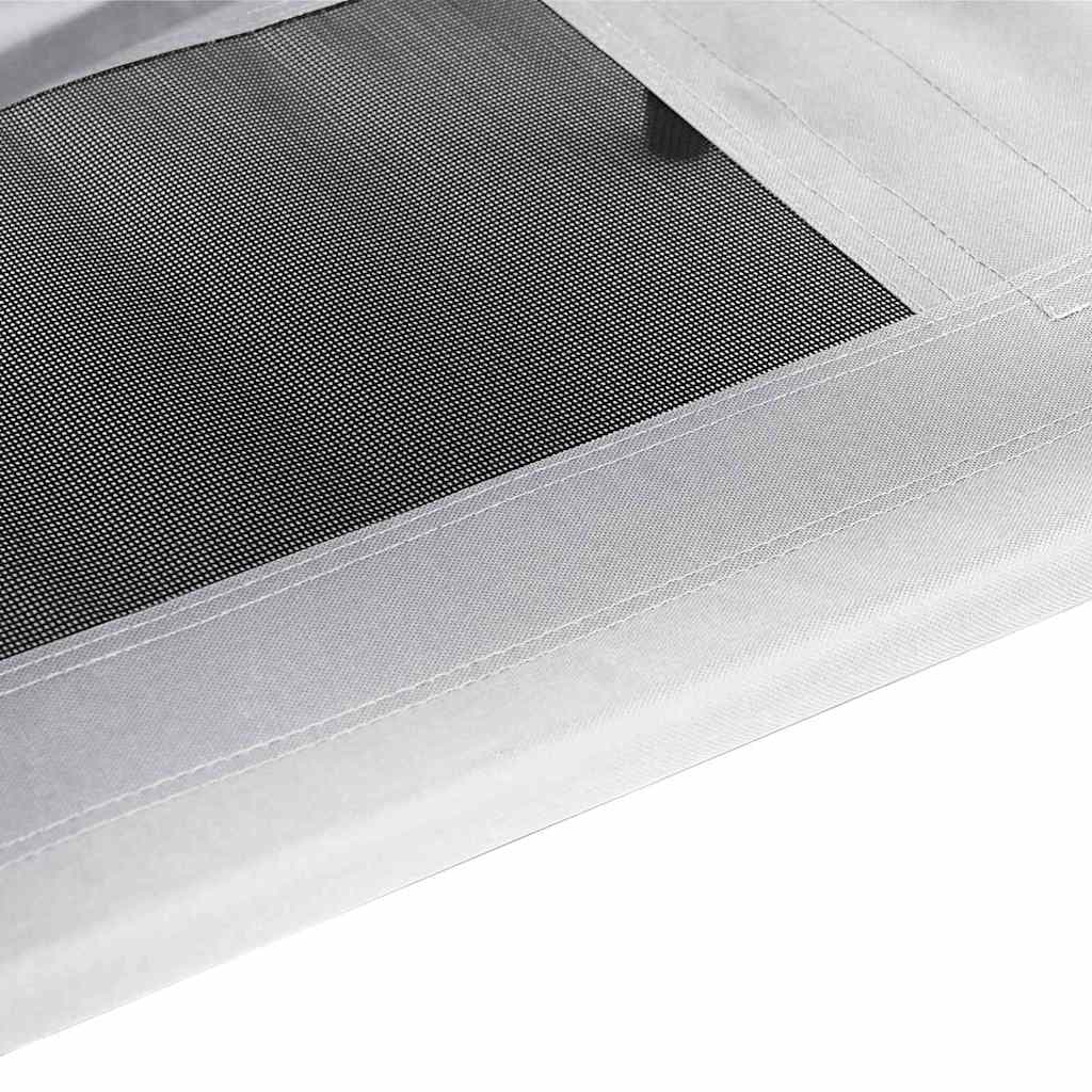 Letto per Cani Grigio Argento 76 x 62 x 70,5 cm Acciaio — miniatura 7 di 10
