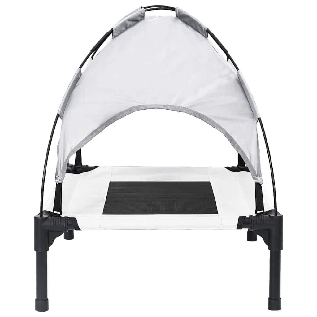 Letto per Cani Grigio Argento 76 x 62 x 70,5 cm Acciaio — miniatura 5 di 10