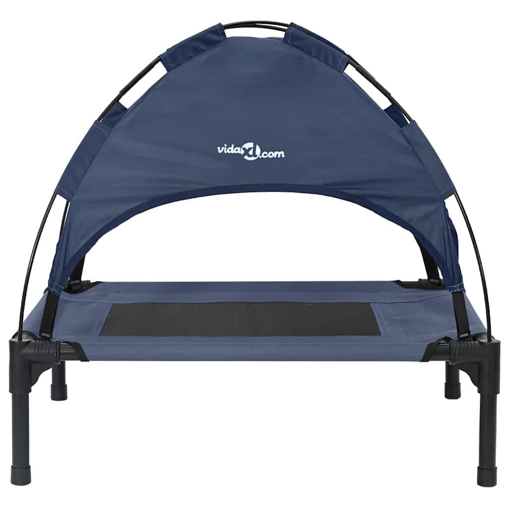Letto per Cani Blu navy 62 x 48 x 61 cm Acciaio — miniatura 4 di 10
