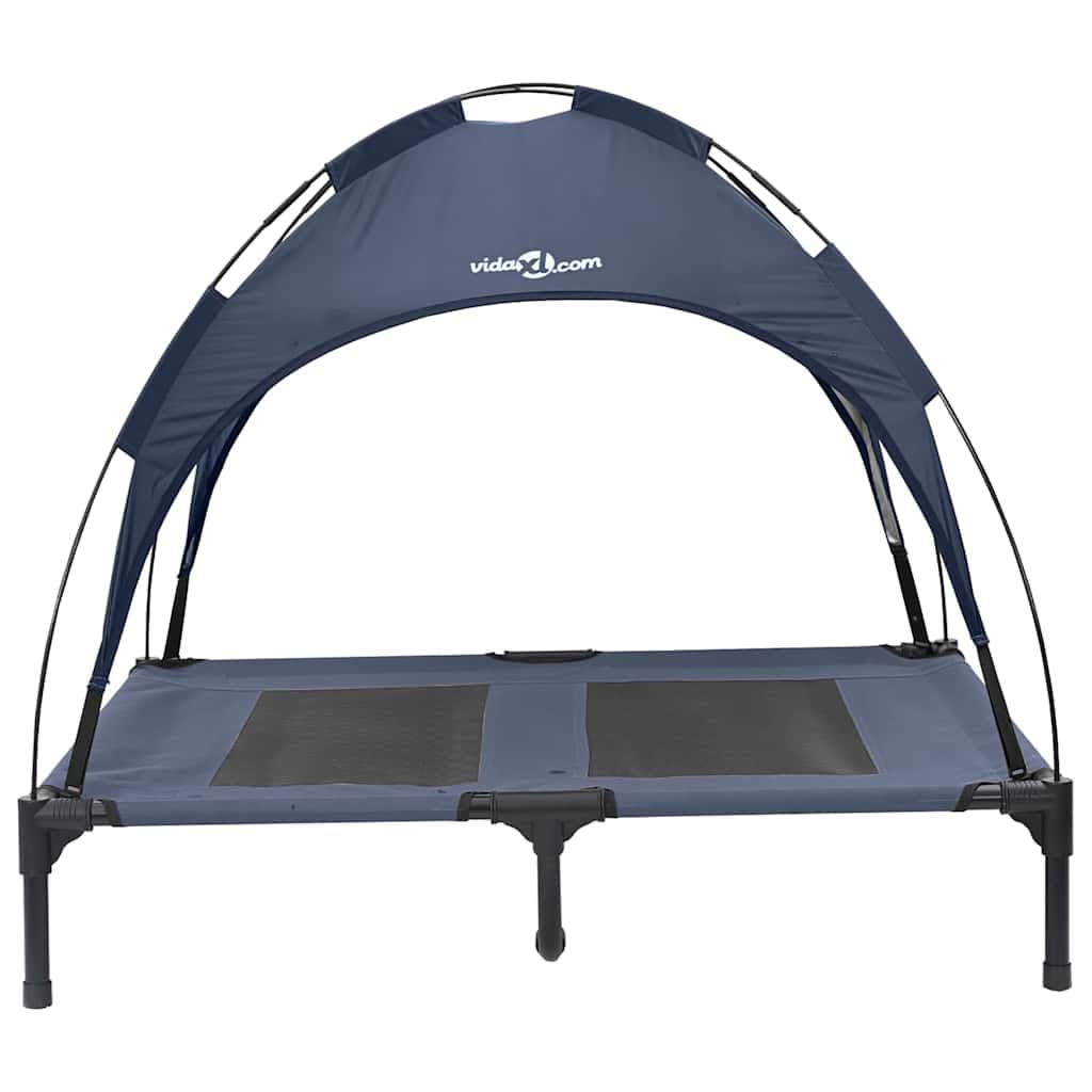 Letto per Cani Blu navy 92 x 77 x 82,5 cm Acciaio — miniatura 4 di 10