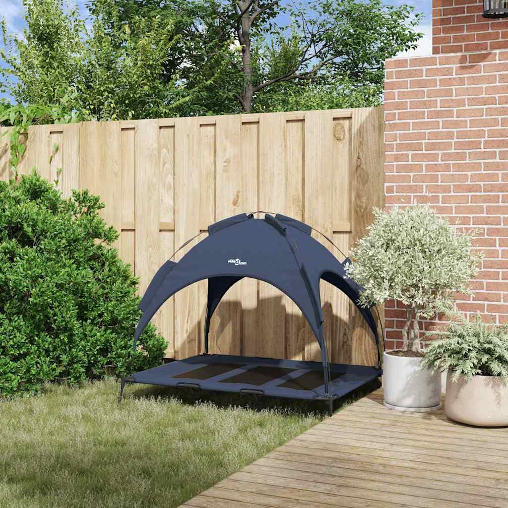 Letto per Cani Blu navy 122 x 93 x 106,5 cm Acciaio — foto 3 di 10