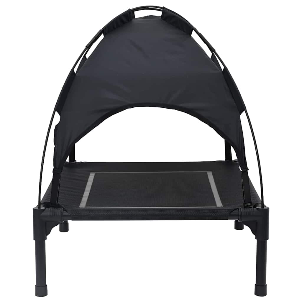 Letto per Cani 63 x 49,5 x 60 cm Acciaio Nero — miniatura 5 di 10