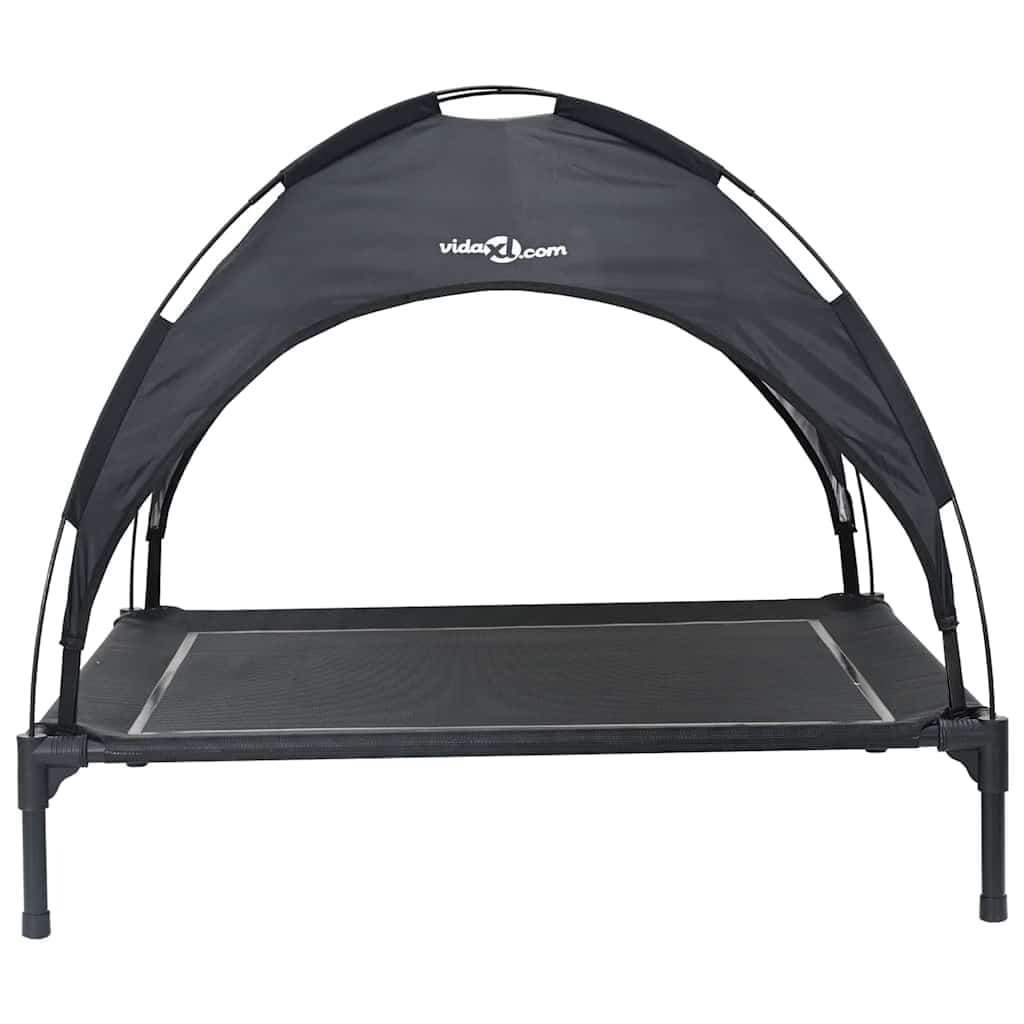 Letto per Cani 90 x 81 x 80,5 cm Acciaio Nero — miniatura 4 di 10