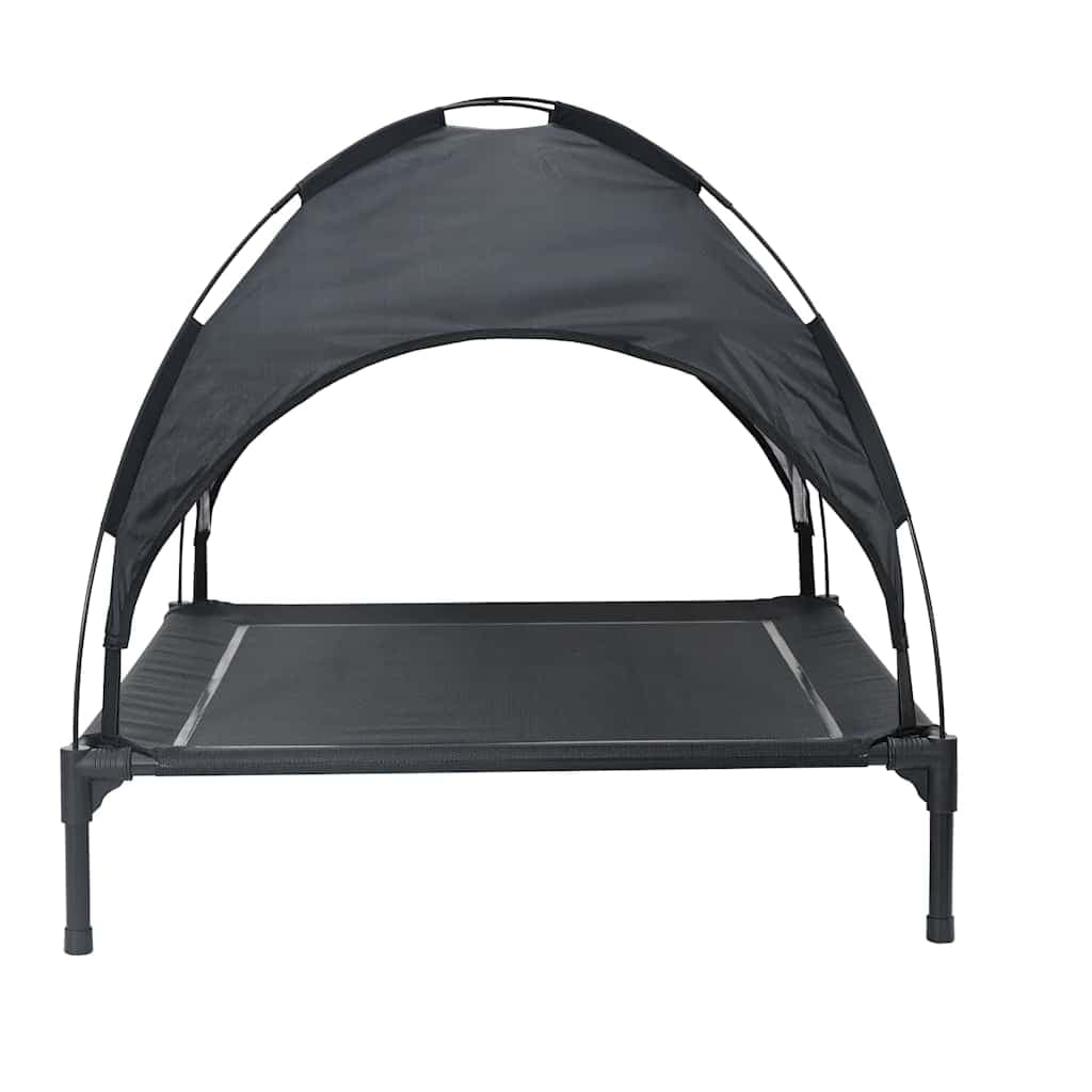 Letto per Cani 90 x 81 x 80,5 cm Acciaio Nero — miniatura 5 di 10
