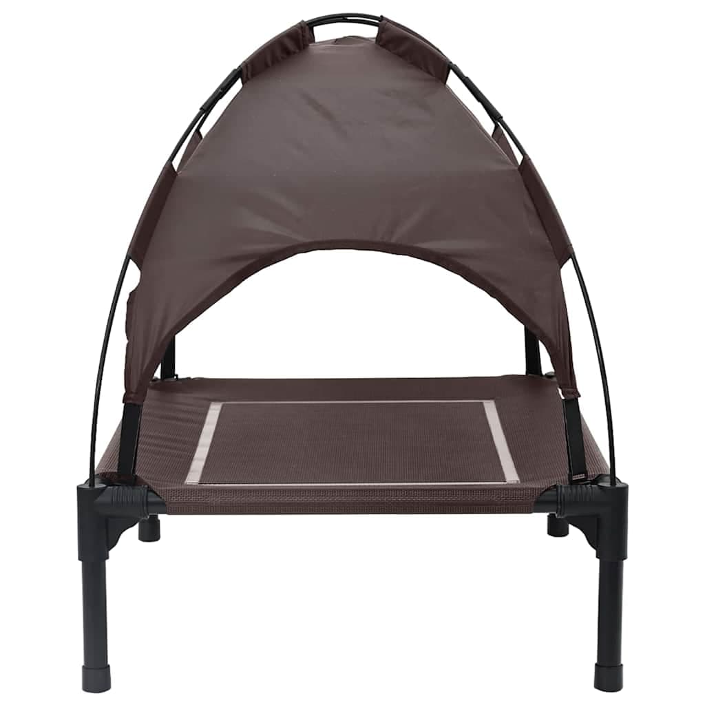 Letto per Cani 63 x 49,5 x 60 cm Acciaio Marrone — miniatura 5 di 10