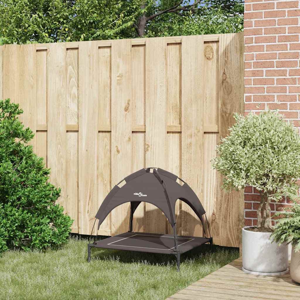 Letto per Cani 71 x 64 x 71 cm Acciaio Marrone — miniatura 3 di 10