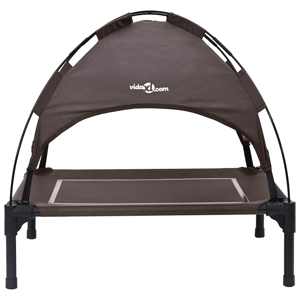 Letto per Cani 71 x 64 x 71 cm Acciaio Marrone — miniatura 4 di 10