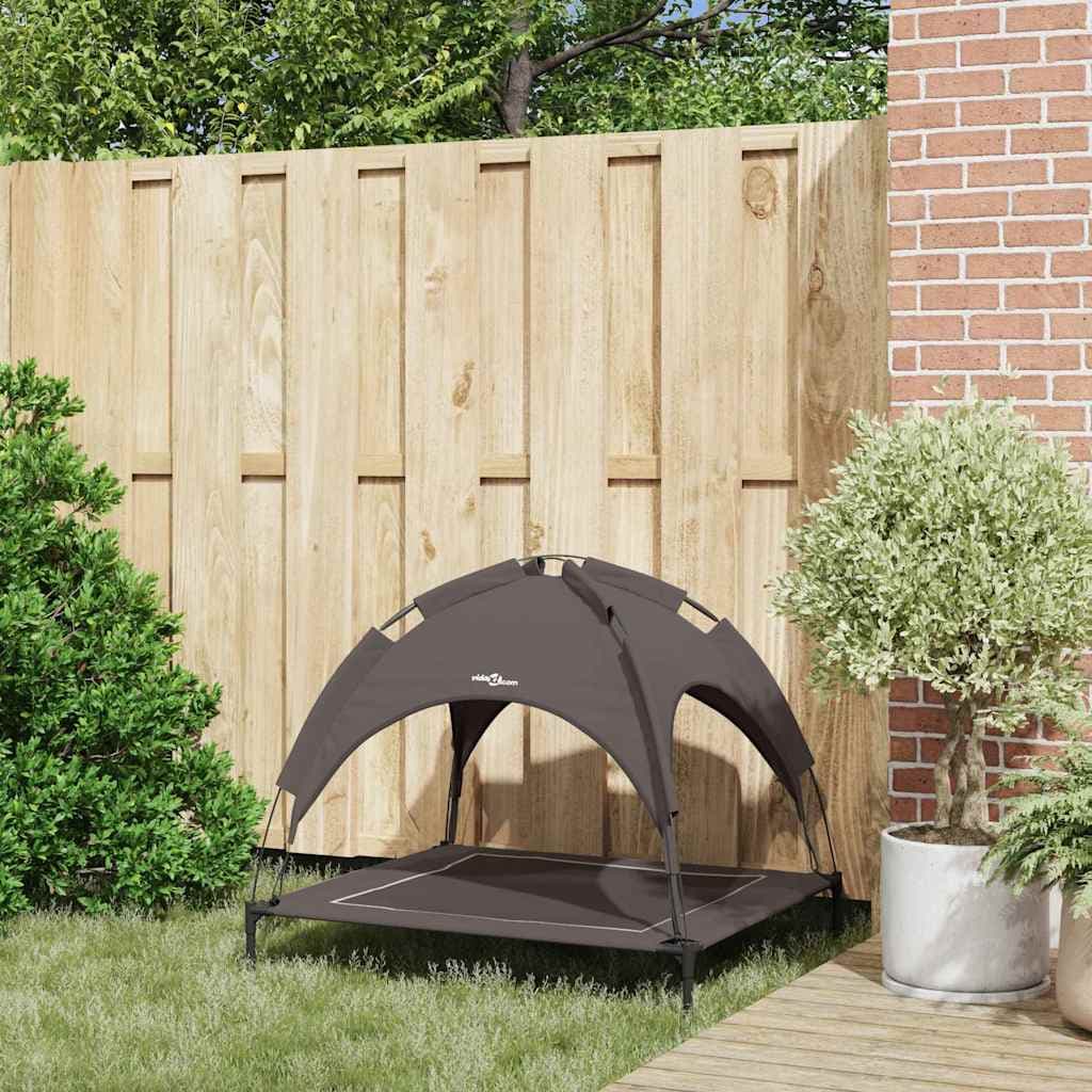 Letto per Cani 90 x 81 x 80,5 cm Acciaio Marrone — miniatura 3 di 10