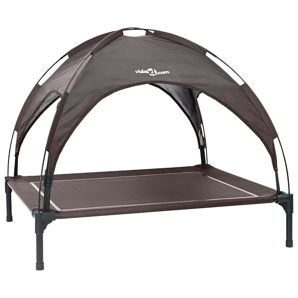Letto per Cani 104 x 86 x 84,5 cm Acciaio Marrone — miniatura 2 di 10