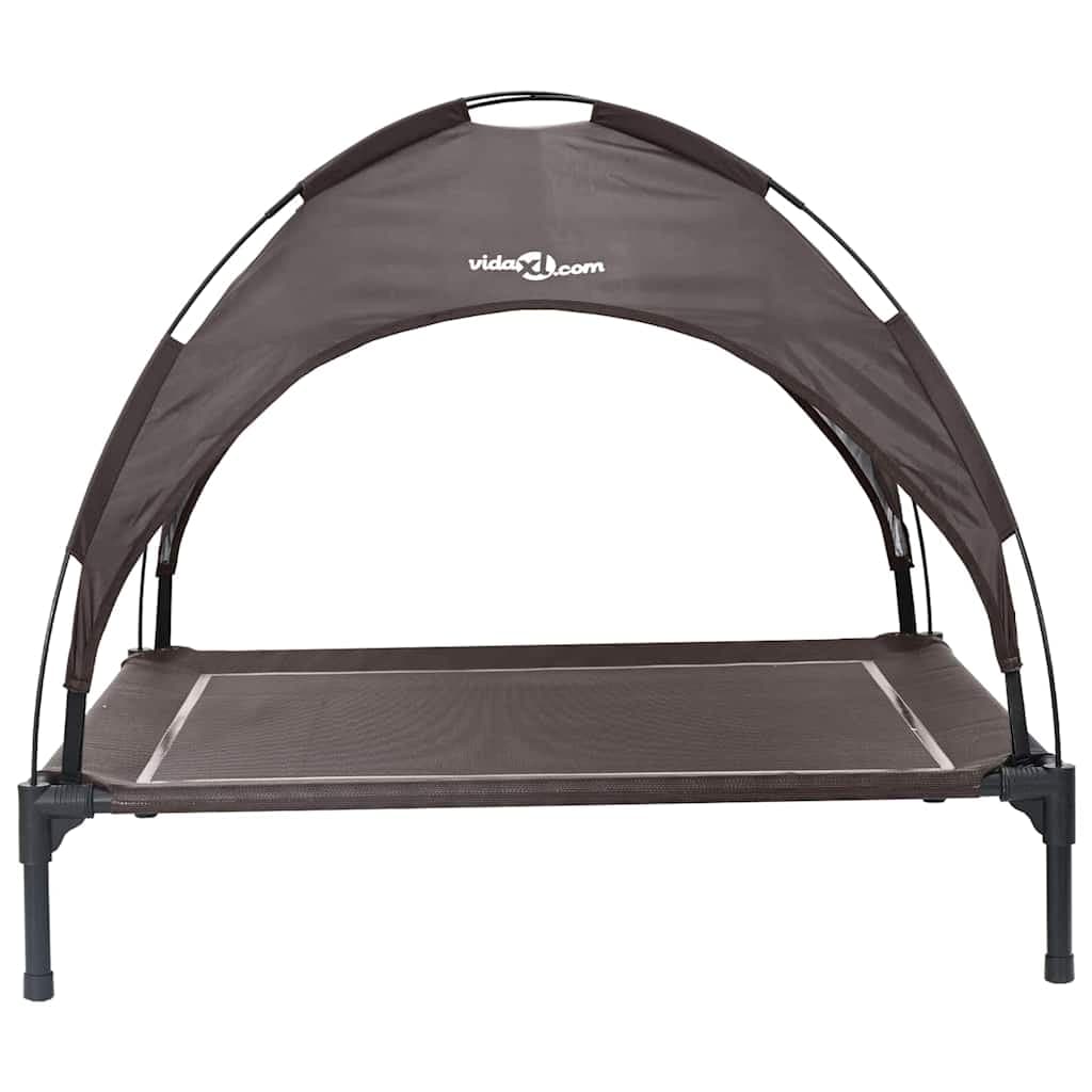 Letto per Cani 104 x 86 x 84,5 cm Acciaio Marrone — miniatura 4 di 10