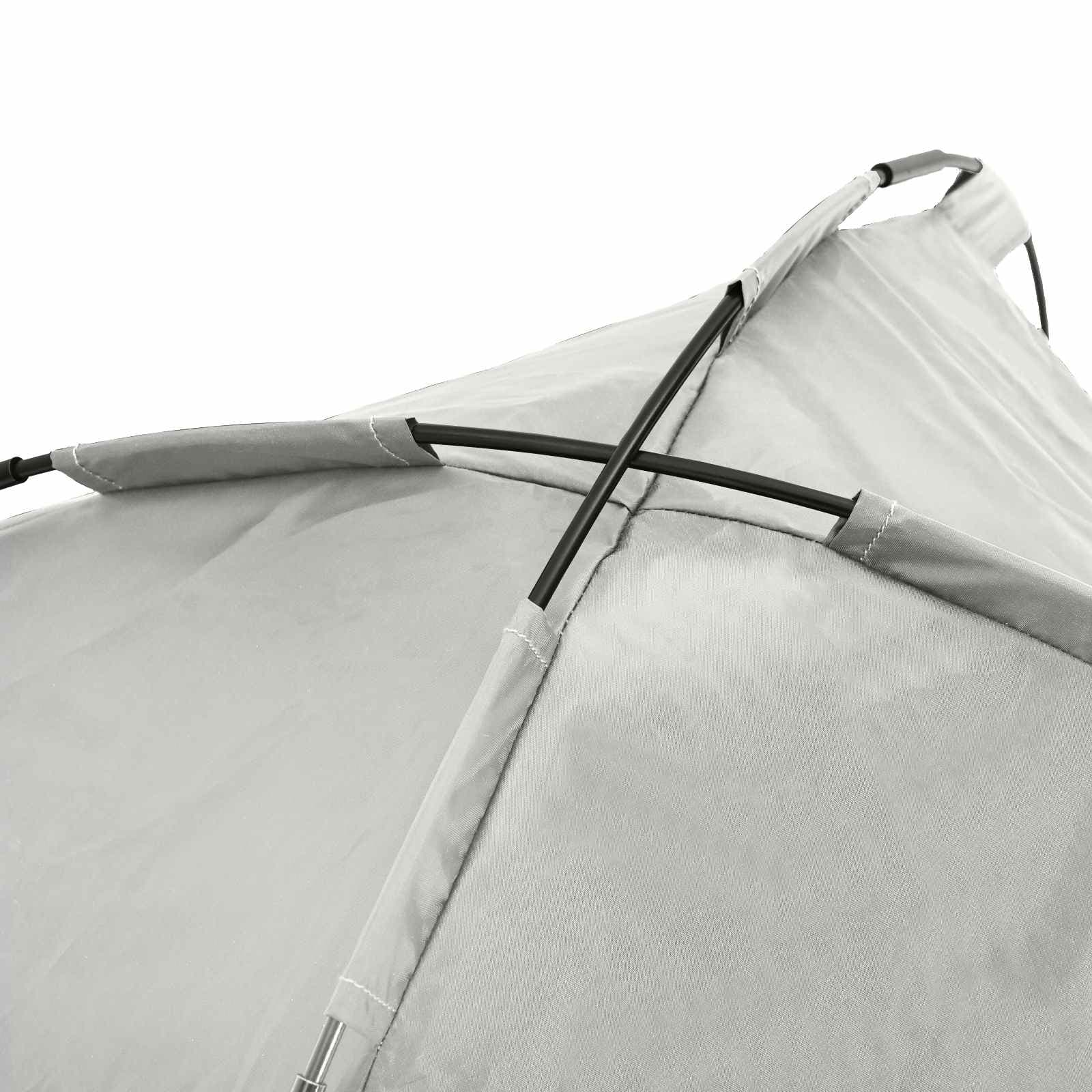 Letto per Cani 71 x 64 x 71 cm Acciaio Grigio Argento — miniatura 8 di 10