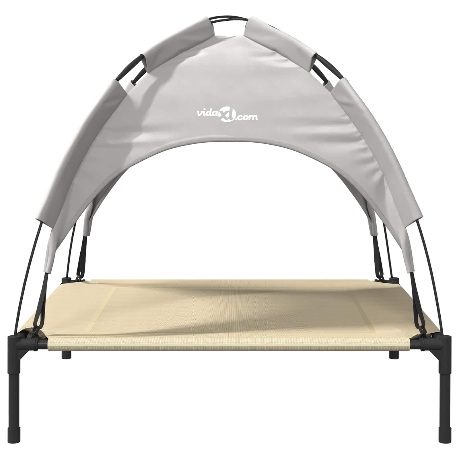 Letto per Cani 71 x 64 x 71 cm Acciaio Grigio Argento — miniatura 4 di 10