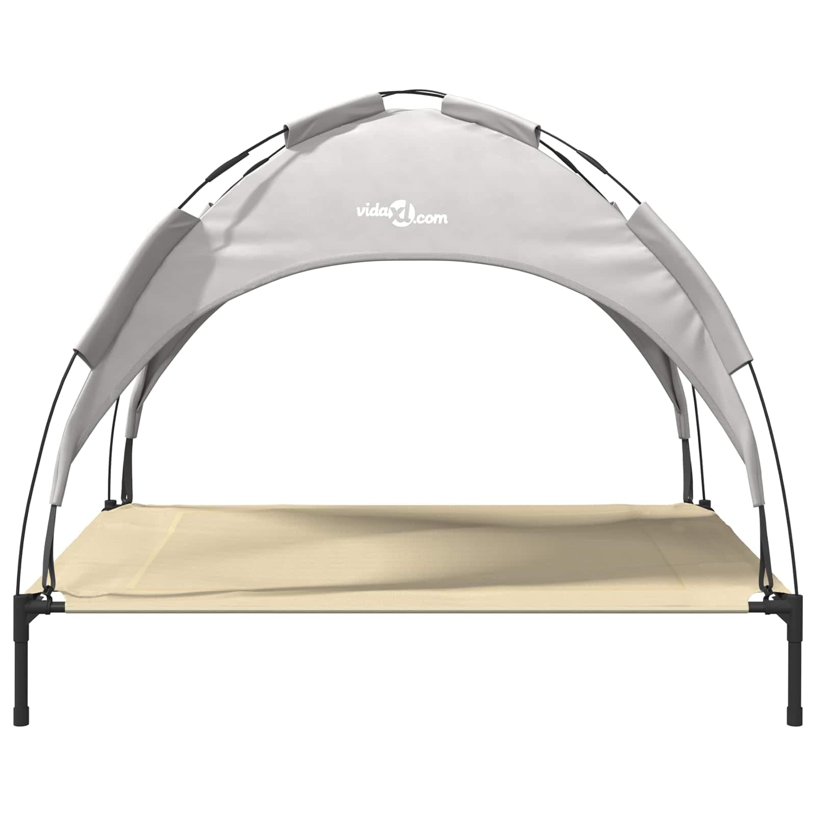 Letto per Cani 104 x 86 x 84,5 cm Acciaio Grigio Argento — miniatura 4 di 10