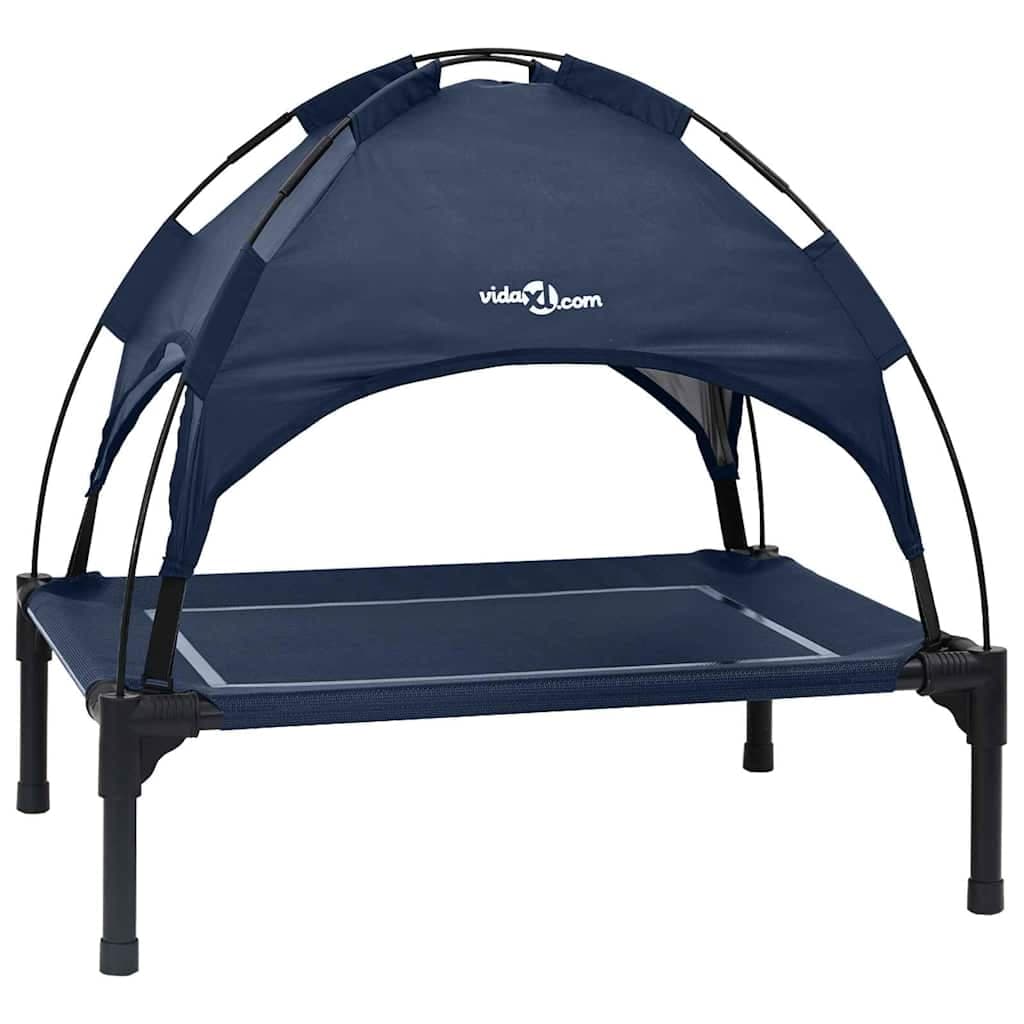 Letto per Cani 63 x 49,5 x 60 cm Acciaio Blu navy — miniatura 2 di 10
