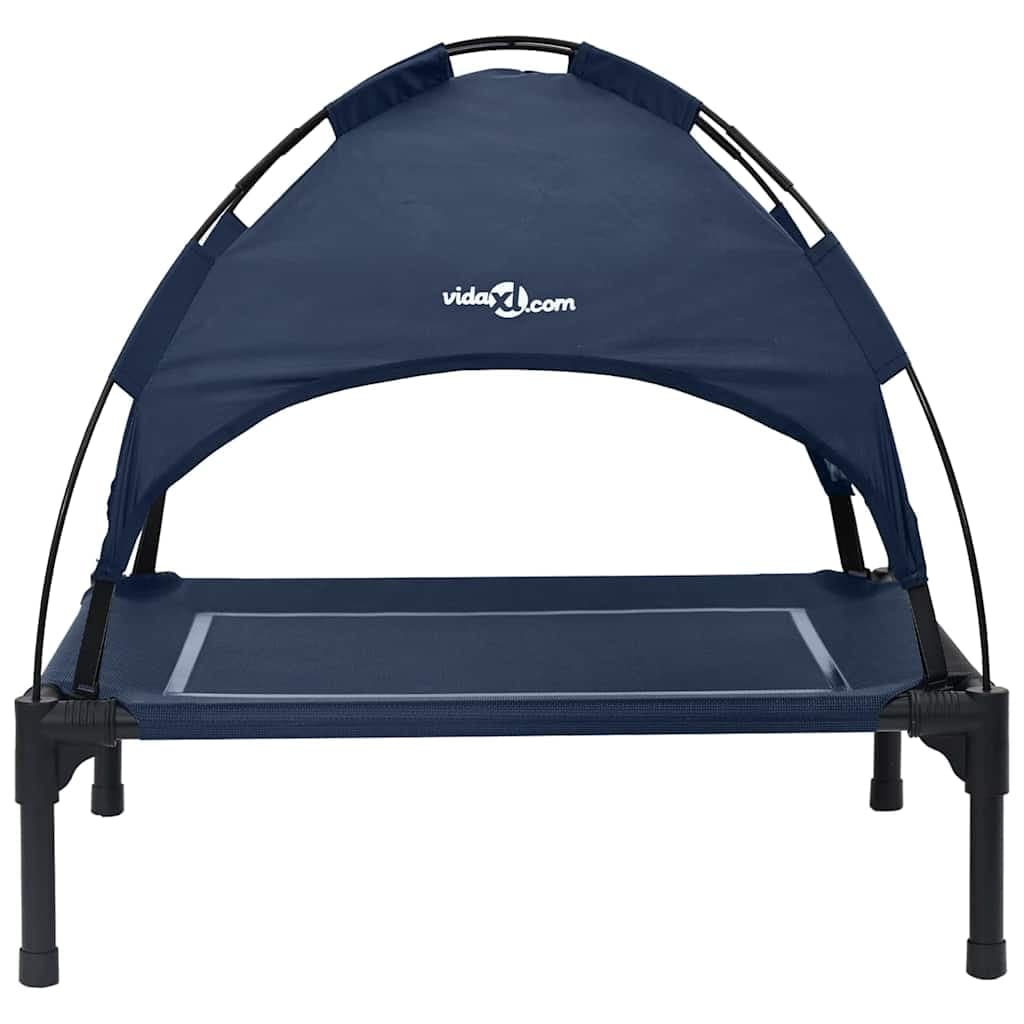 Letto per Cani 63 x 49,5 x 60 cm Acciaio Blu navy — miniatura 4 di 10