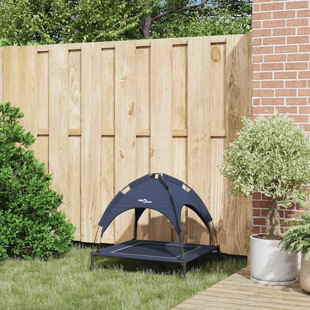 Letto per Cani 71 x 64 x 71 cm Acciaio Blu navy — miniatura 3 di 10