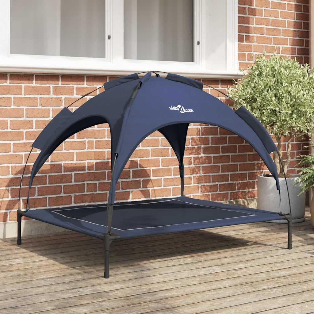 Letto per Cani 104 x 86 x 84,5 cm Acciaio Blu navy — miniatura 1 di 10