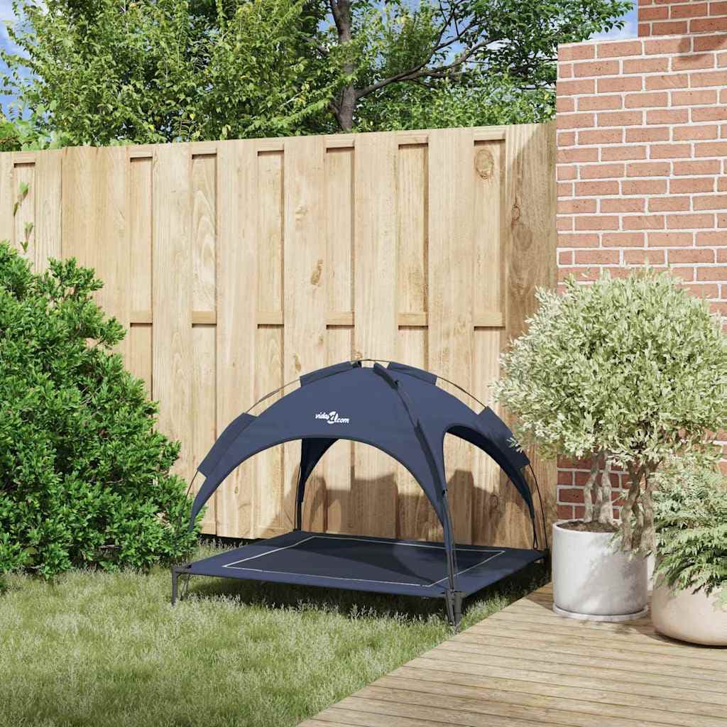 Letto per Cani 104 x 86 x 84,5 cm Acciaio Blu navy — miniatura 3 di 10