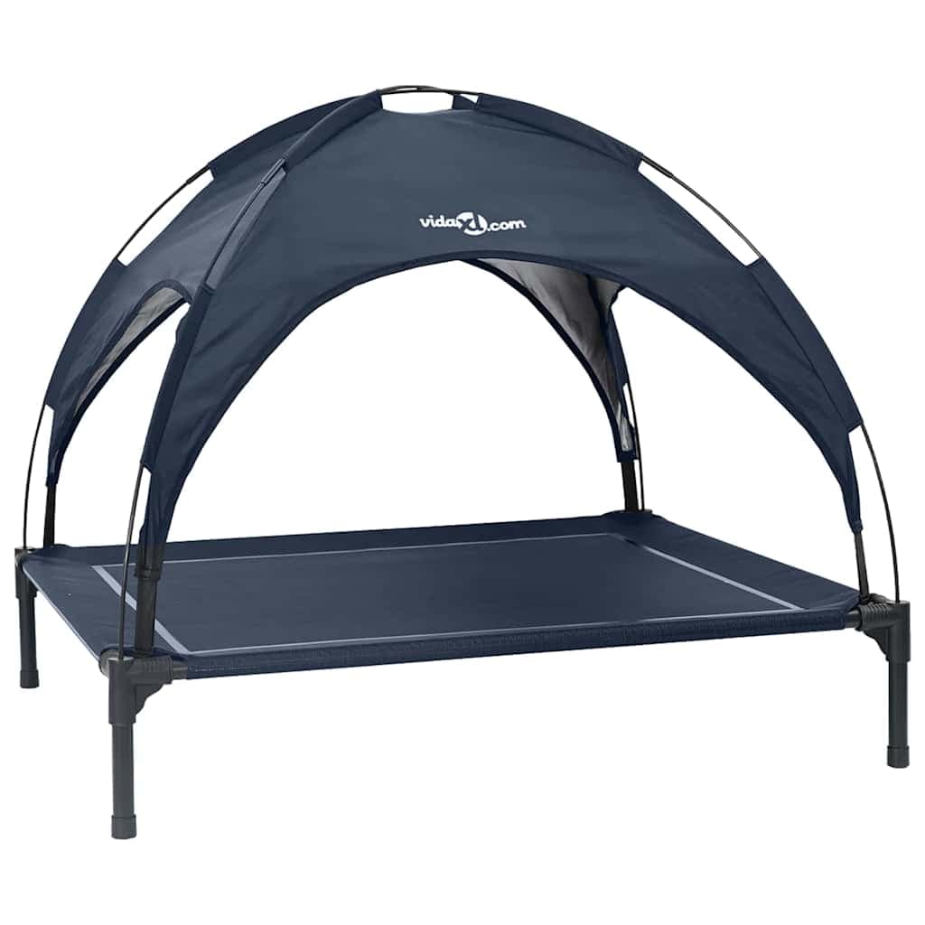 Letto per Cani 104 x 86 x 84,5 cm Acciaio Blu navy — miniatura 2 di 10