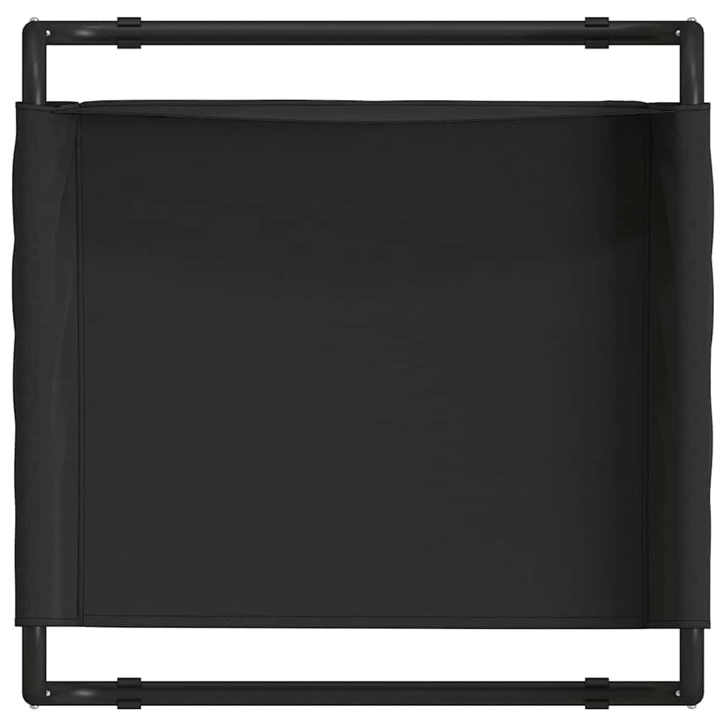 Letto per Cani Nero 75 x 75 x 30 cm Acciaio — miniatura 7 di 10