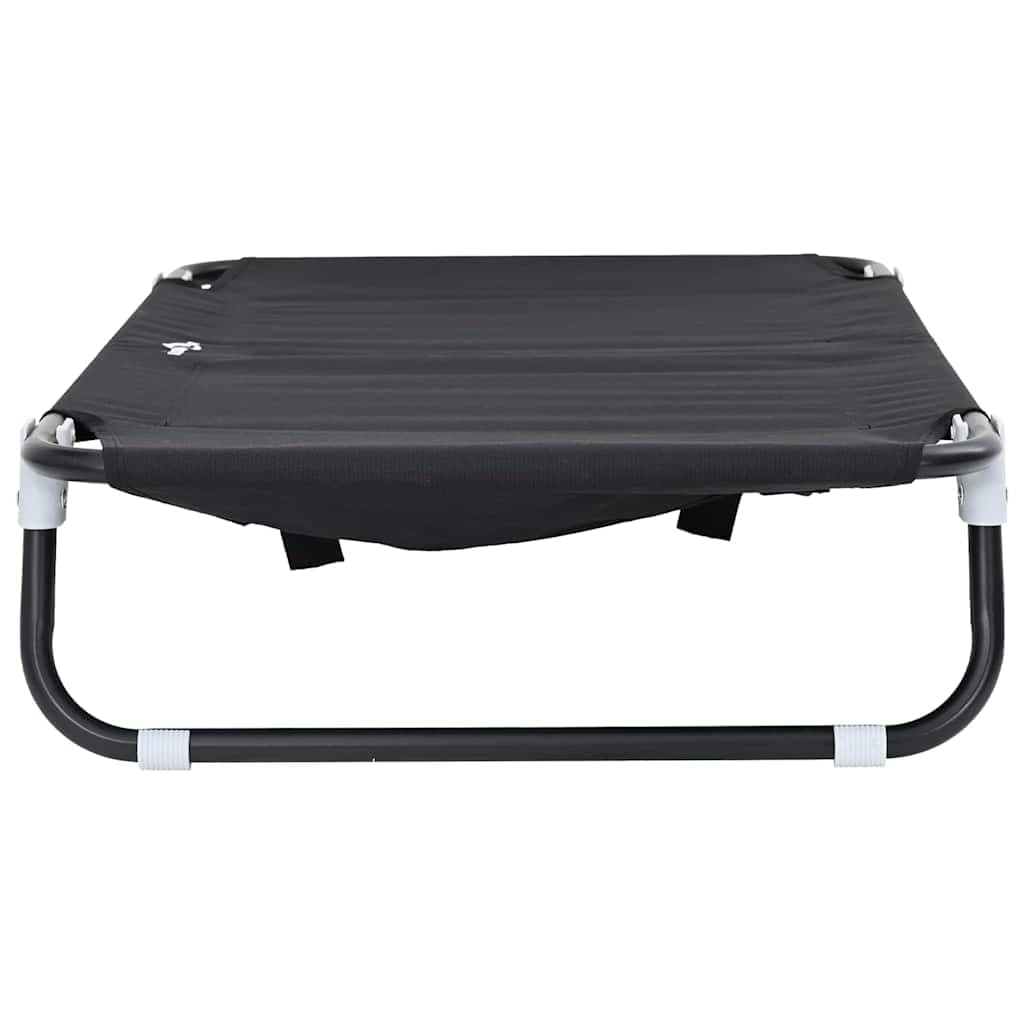 Letto per Cani 90 x 55 x 18 cm Acciaio Nero — miniatura 5 di 10