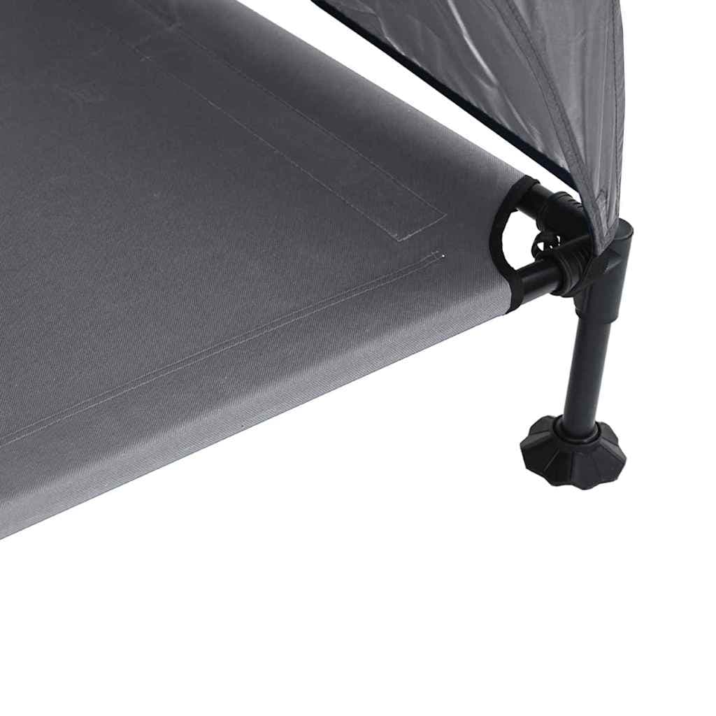 Letto per Cani Elevato 127 x 81 x 108 cm Tessuto e acciaio — miniatura 8 di 10