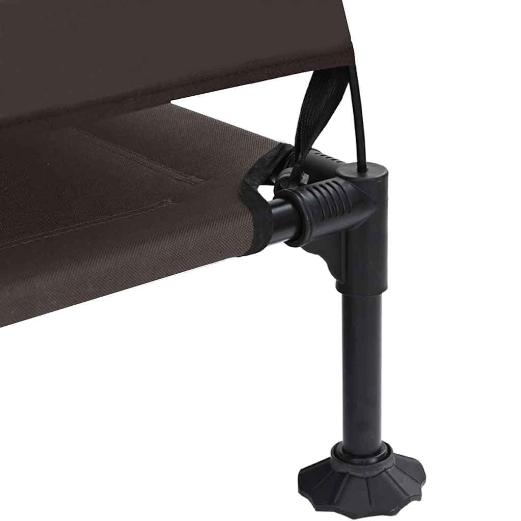 Letto per Cani Elevato 127 x 81 x 108 cm Tessuto e acciaio — miniatura 7 di 10