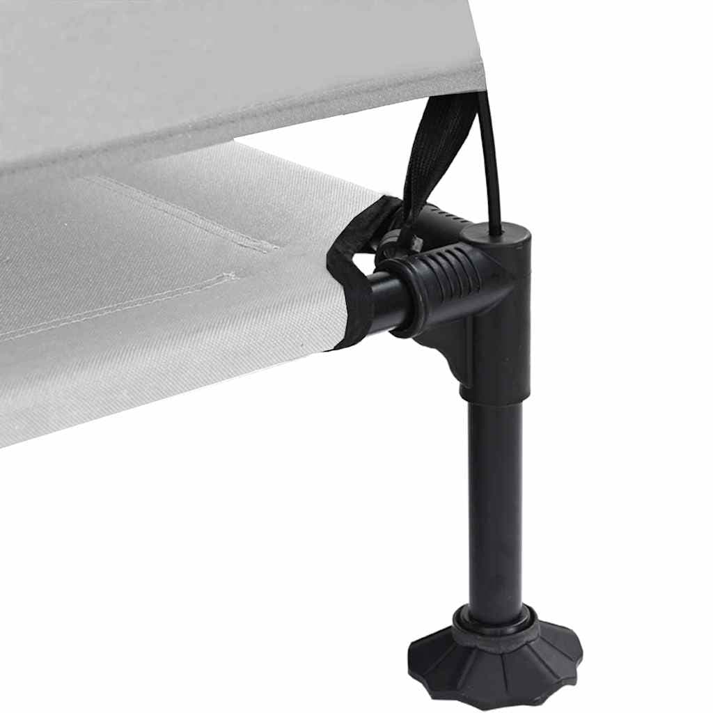 Letto per Cani Elevato 127 x 81 x 108 cm Tessuto e acciaio — miniatura 7 di 10