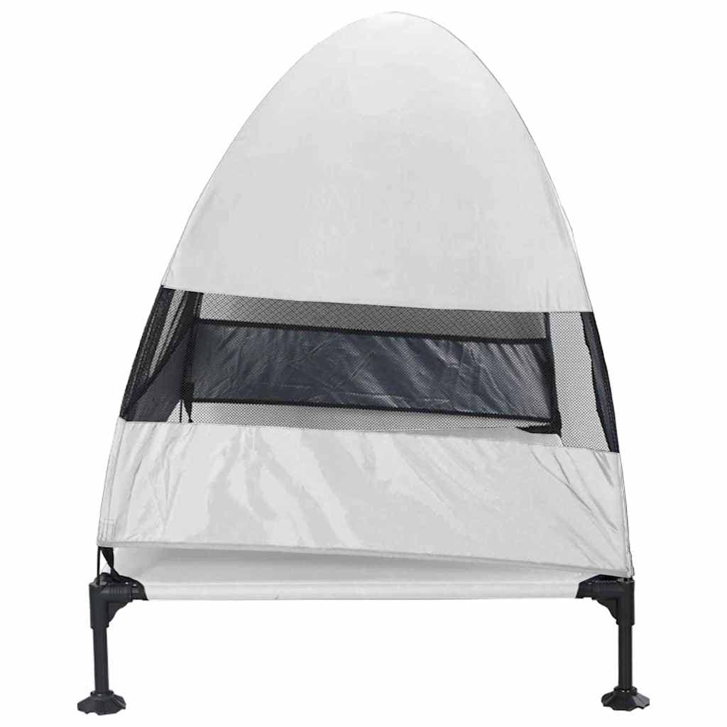 Letto per Cani Elevato 127 x 81 x 108 cm Tessuto e acciaio — miniatura 5 di 10