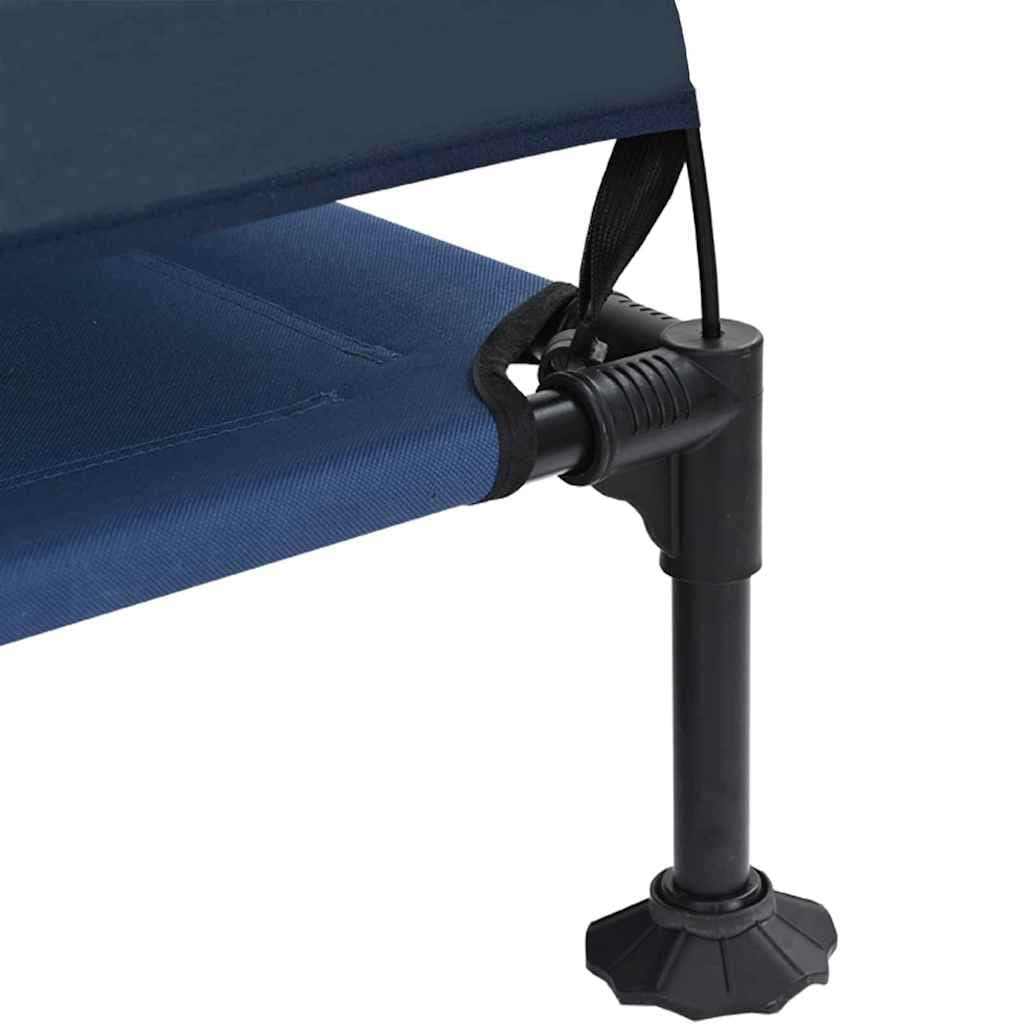 Letto per Cani Elevato 127 x 81 x 108 cm Tessuto e acciaio — miniatura 7 di 10