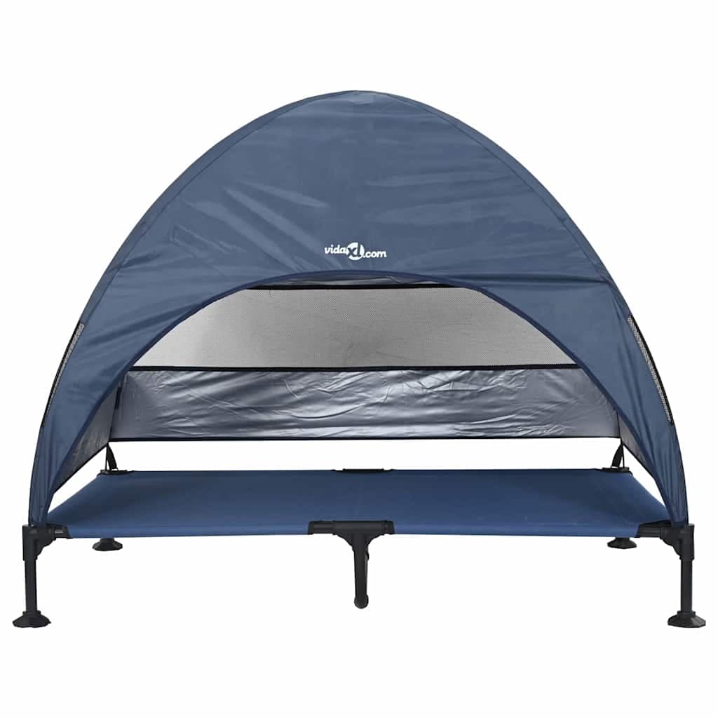 Letto per Cani Elevato 127 x 81 x 108 cm Tessuto e acciaio — miniatura 4 di 10