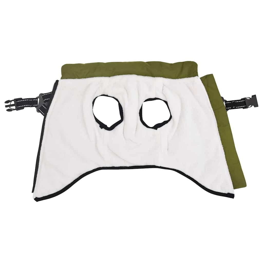 Cappotto Cani Imbracatura Impermeabile Riflettente Verde L36 — miniatura 2 di 8