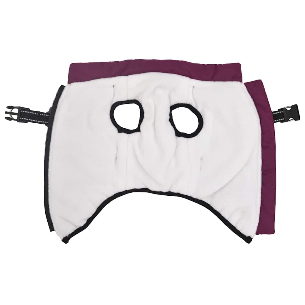 Cappotto Cani Imbracatura Impermeabile Riflettente Viola L40 — miniatura 2 di 8