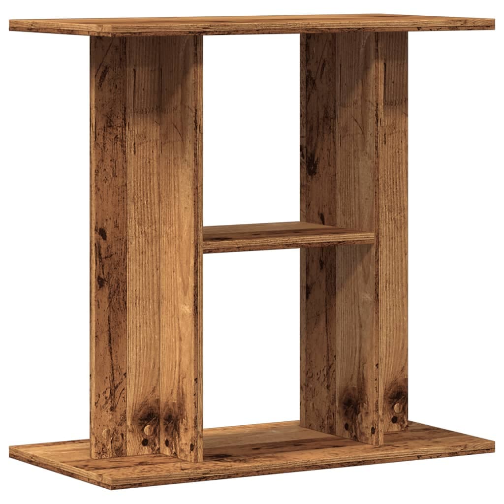 Supporto per acquario in legno antico 60x30x60 cm — miniatura 2 di 9