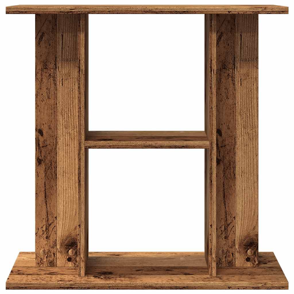 Supporto per acquario in legno antico 60x30x60 cm — miniatura 3 di 9