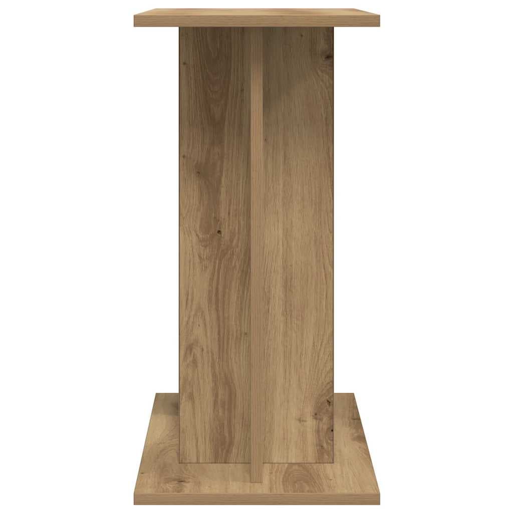 Supporto Acquario 60x30x60 cm Multistrato Rovere Artigianale — miniatura 4 di 9