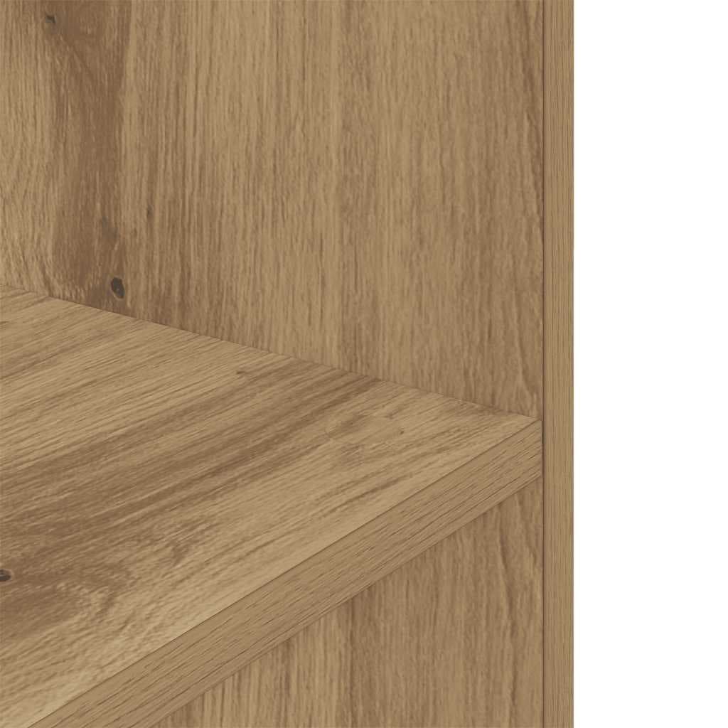 Supporto Acquario 60x30x60 cm Multistrato Rovere Artigianale — miniatura 5 di 9