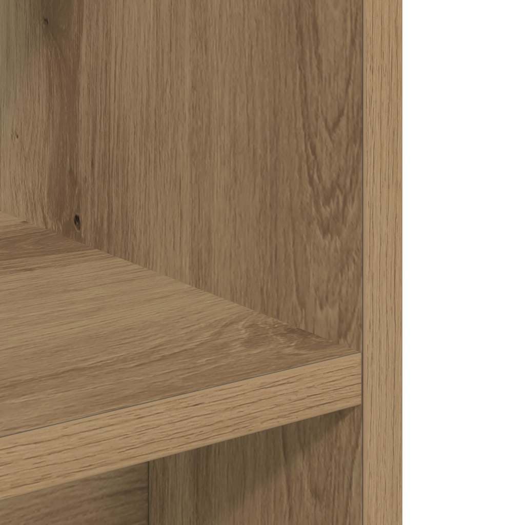 Supporto per acquario artigianale in rovere 80x35x60 cm — miniatura 5 di 9