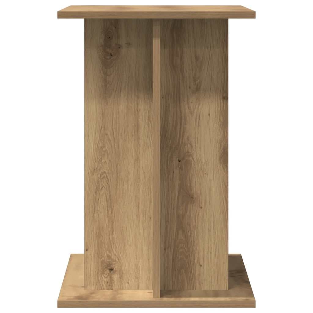 Supporto per acquario artigianale in rovere 100x40x60 cm — miniatura 4 di 9