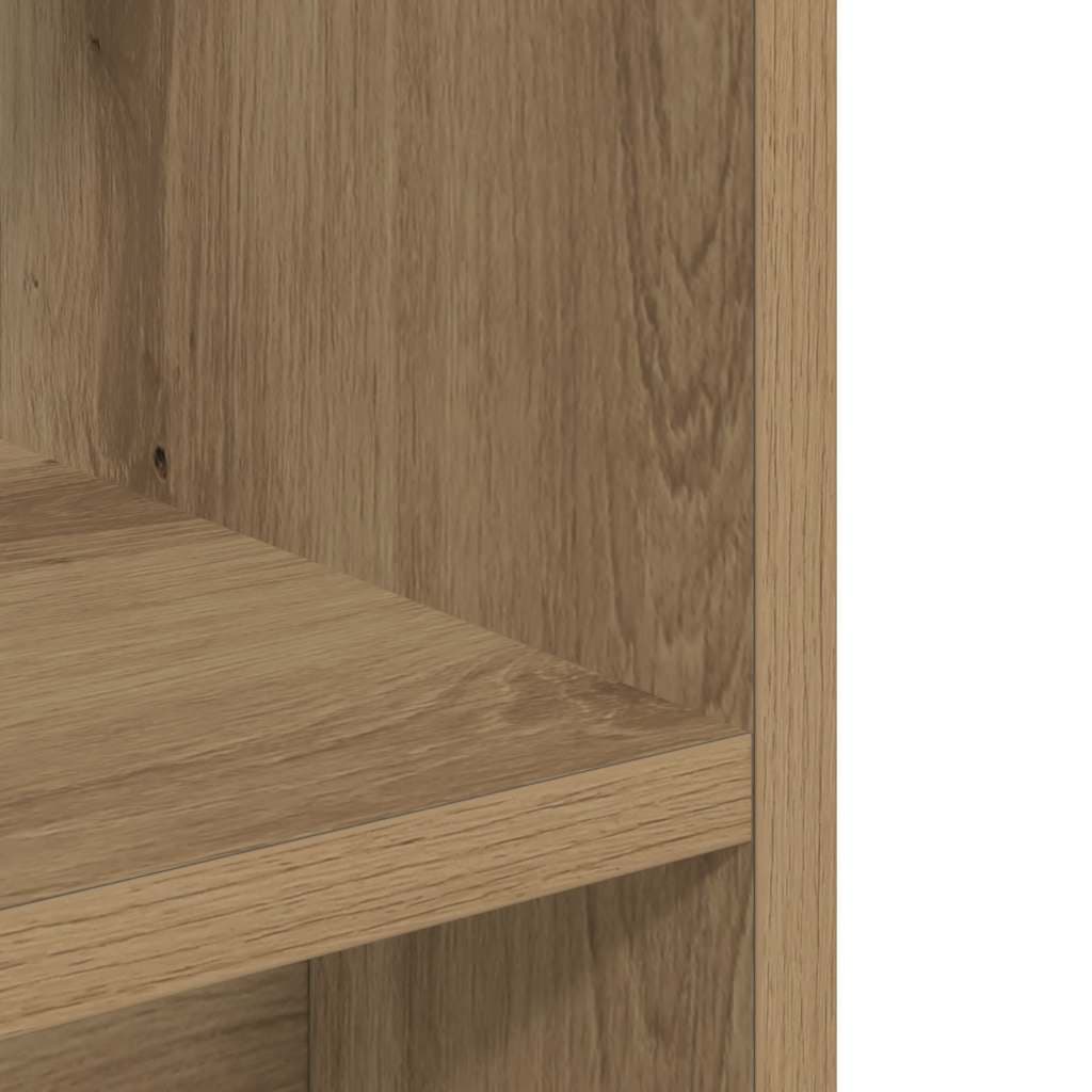 Supporto per acquario artigianale in rovere 100x40x60 cm — miniatura 5 di 9