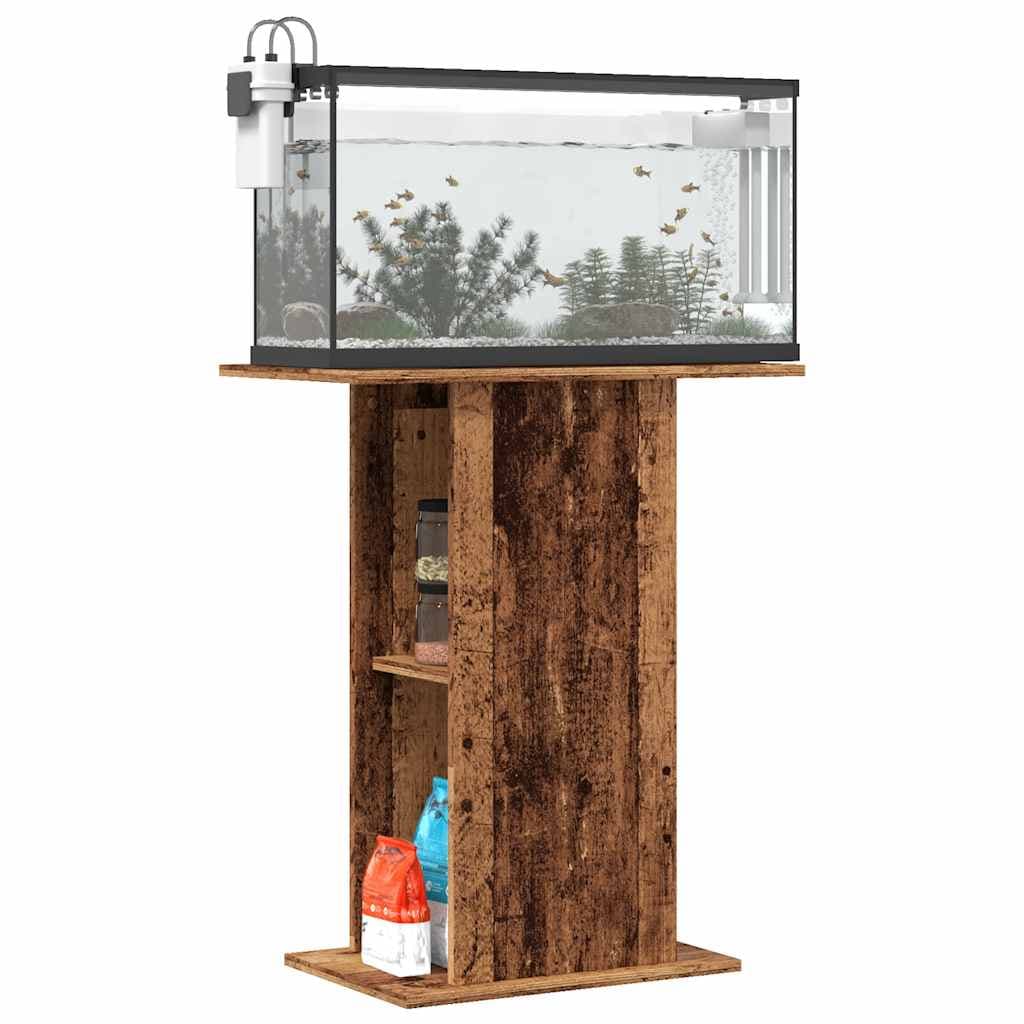Supporto per Acquario Legno Antico 36x60,5x72,5cm in Truciolato — miniatura 6 di 9