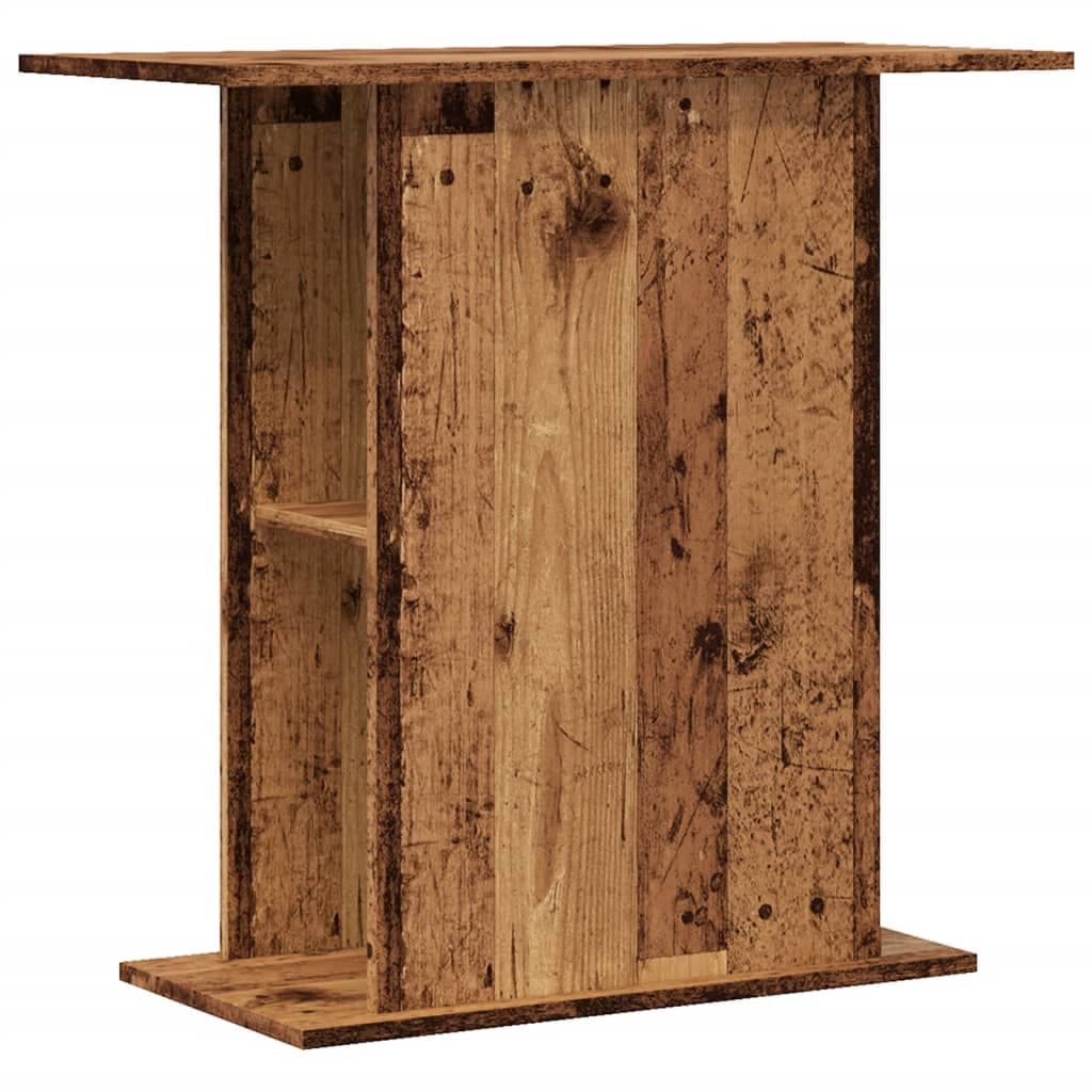 Supporto per acquario in legno vecchio 36x75x72,5 cm — miniatura 2 di 9