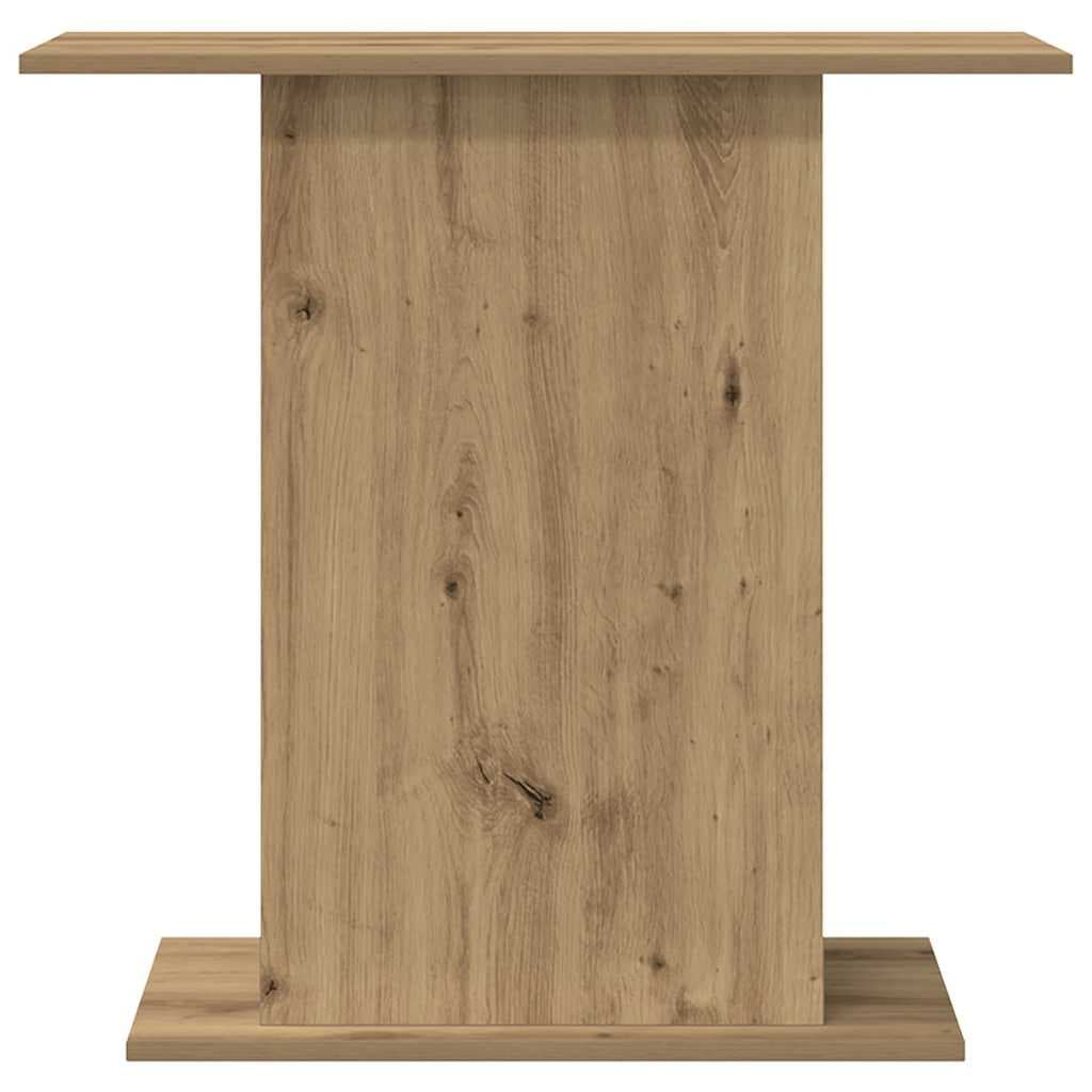 Supporto per acquario artigianale in rovere 36x75x72,5 cm — miniatura 3 di 9