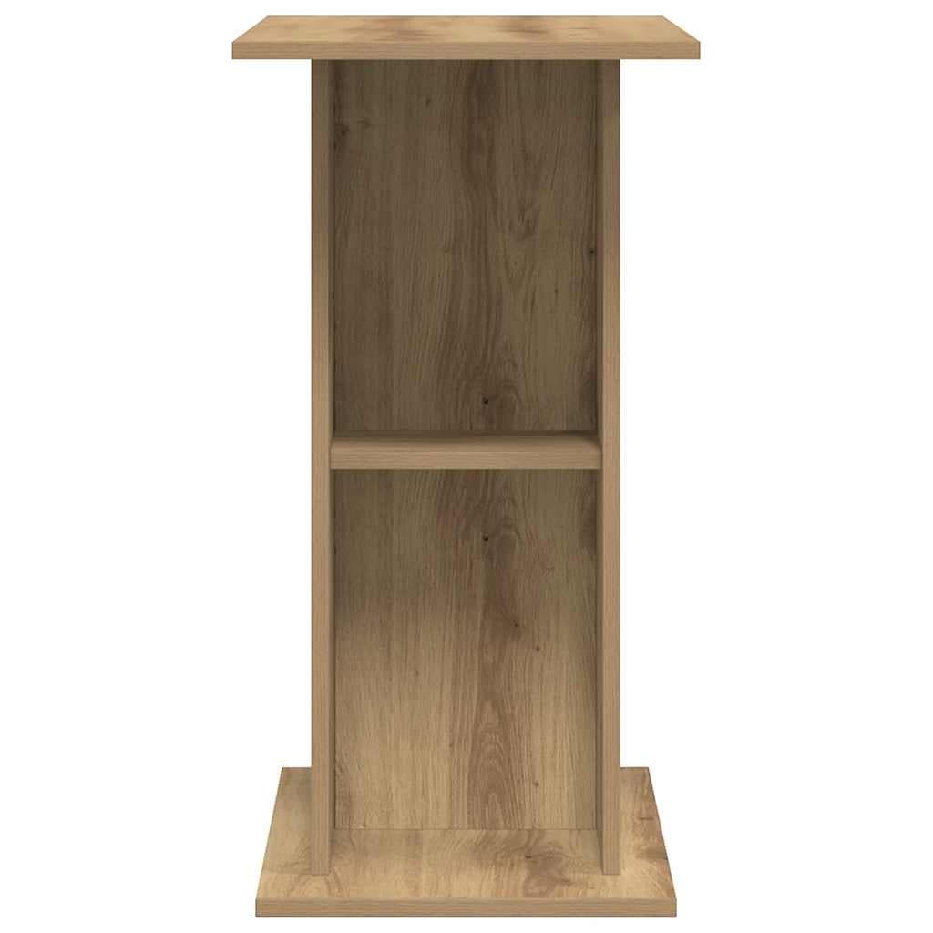 Supporto per acquario artigianale in rovere 36x75x72,5 cm — miniatura 4 di 9