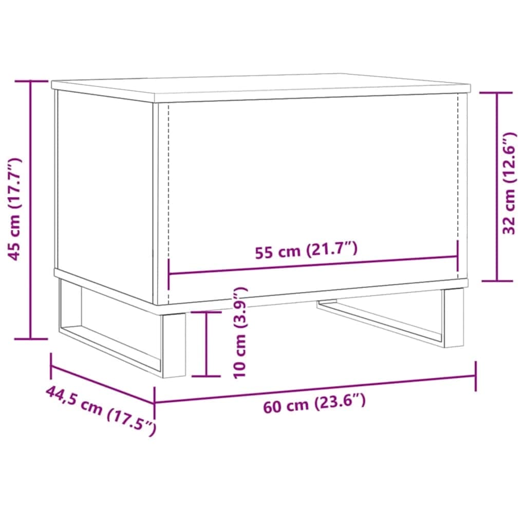 Supporto per acquario artigianale in rovere 36x75x72,5 cm — miniatura 8 di 9